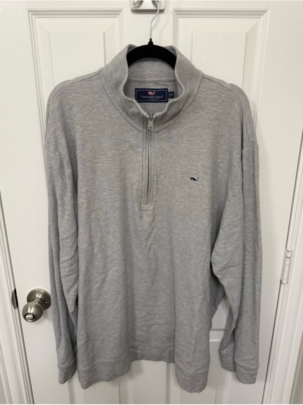 Vineyard Vines Men’s Saltwater Pique Quarter-Zip Sweater
